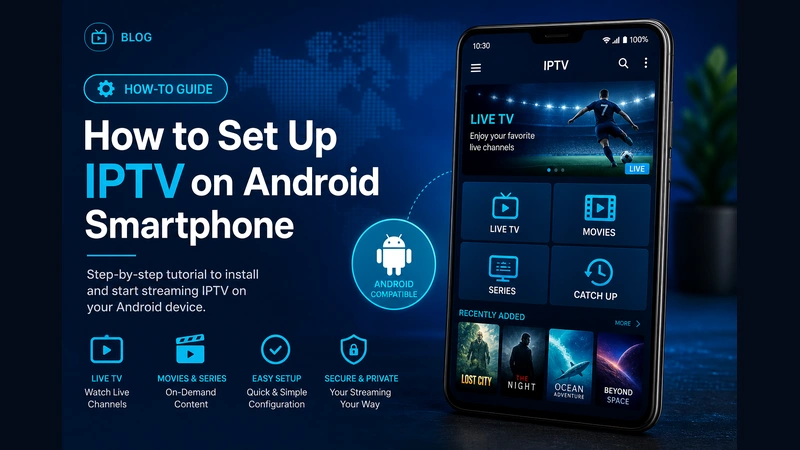 Smart IPTV App Android einrichten 2026